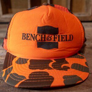 Vintage 80's Trucker Hat, Hunting & Show Dog, Retriever, Upland - Bench & Field